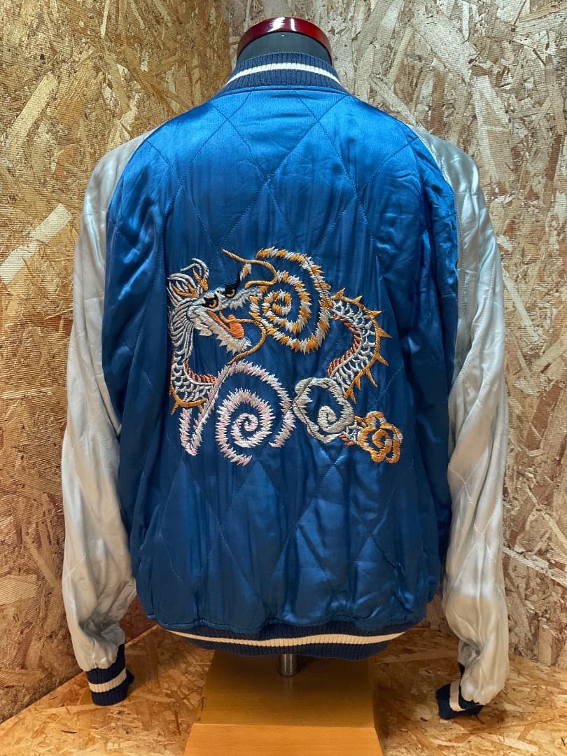 ウエアハウス リバーシブル スーベニア スカジャン ハワイマップ×龍 42