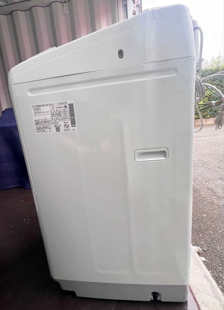 HITACHI 日立 日立全自動電気洗濯機 BW-V80J 2023年製
