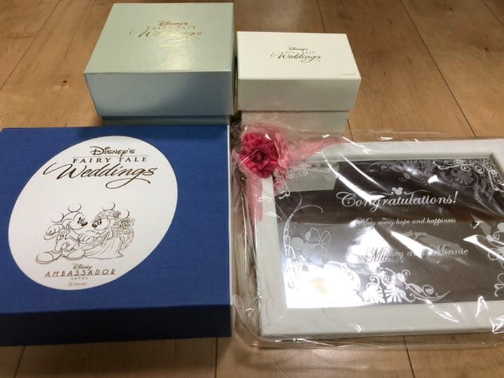 ディズニー　ウェディングセット