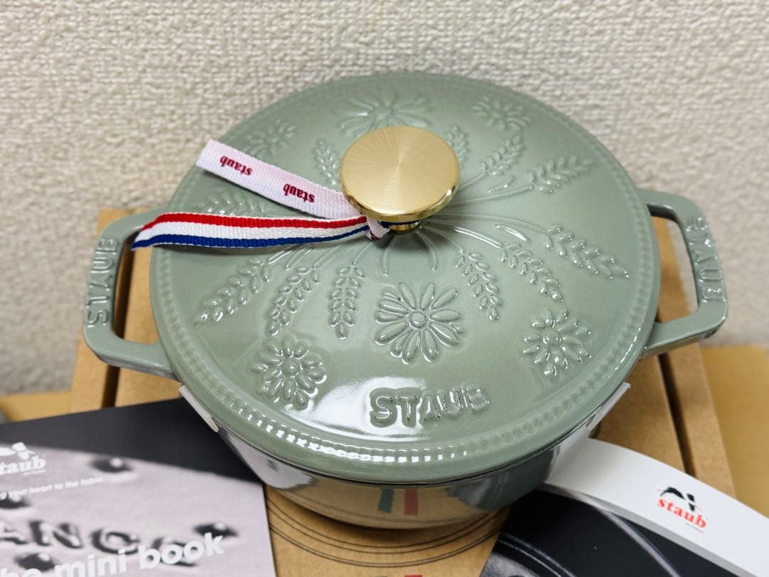 新品 ストウブWa-NABE S ユーカリ 16cmマーガレット