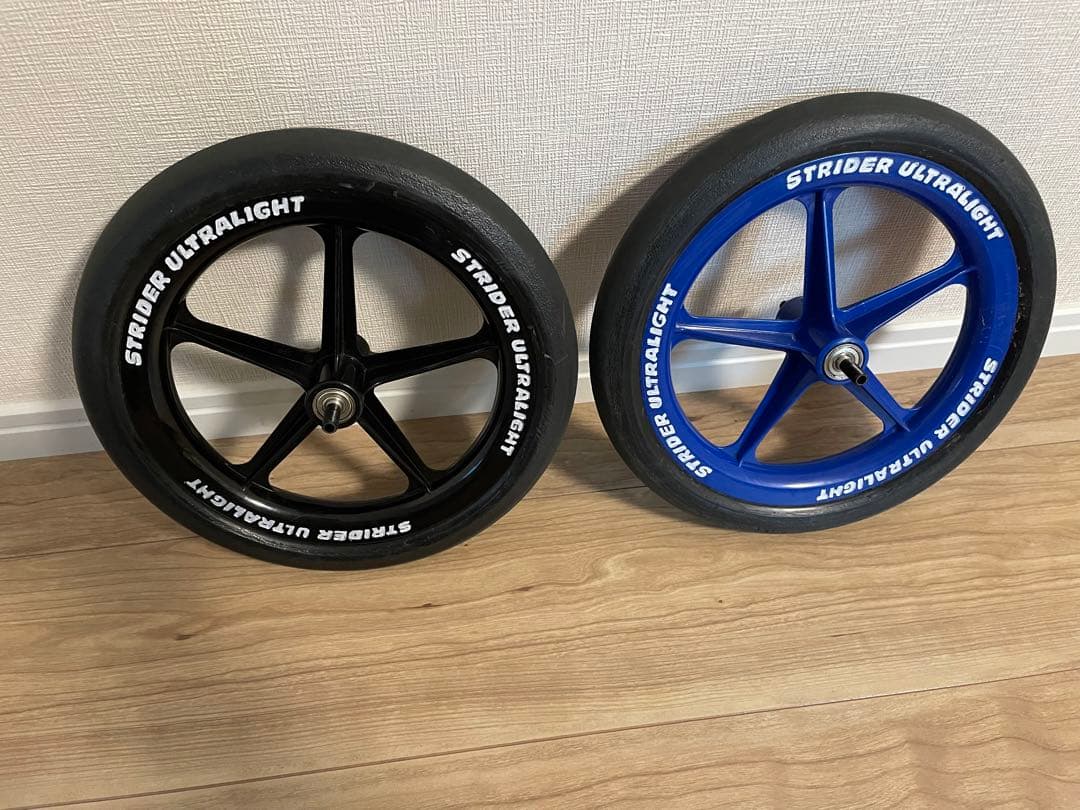 ストライダー EVAホイールセット　ゴム化　スキュア化