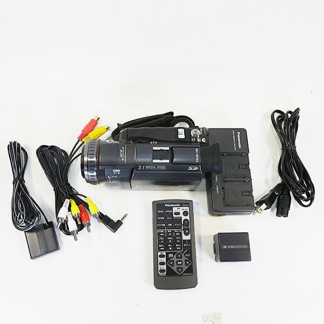 美品・動作良好 パナソニックNV-GS100 MiniDVビデオ　DVD化に最適