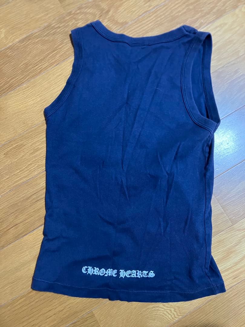 CHROME HEARTS ネイビー タンクトップ