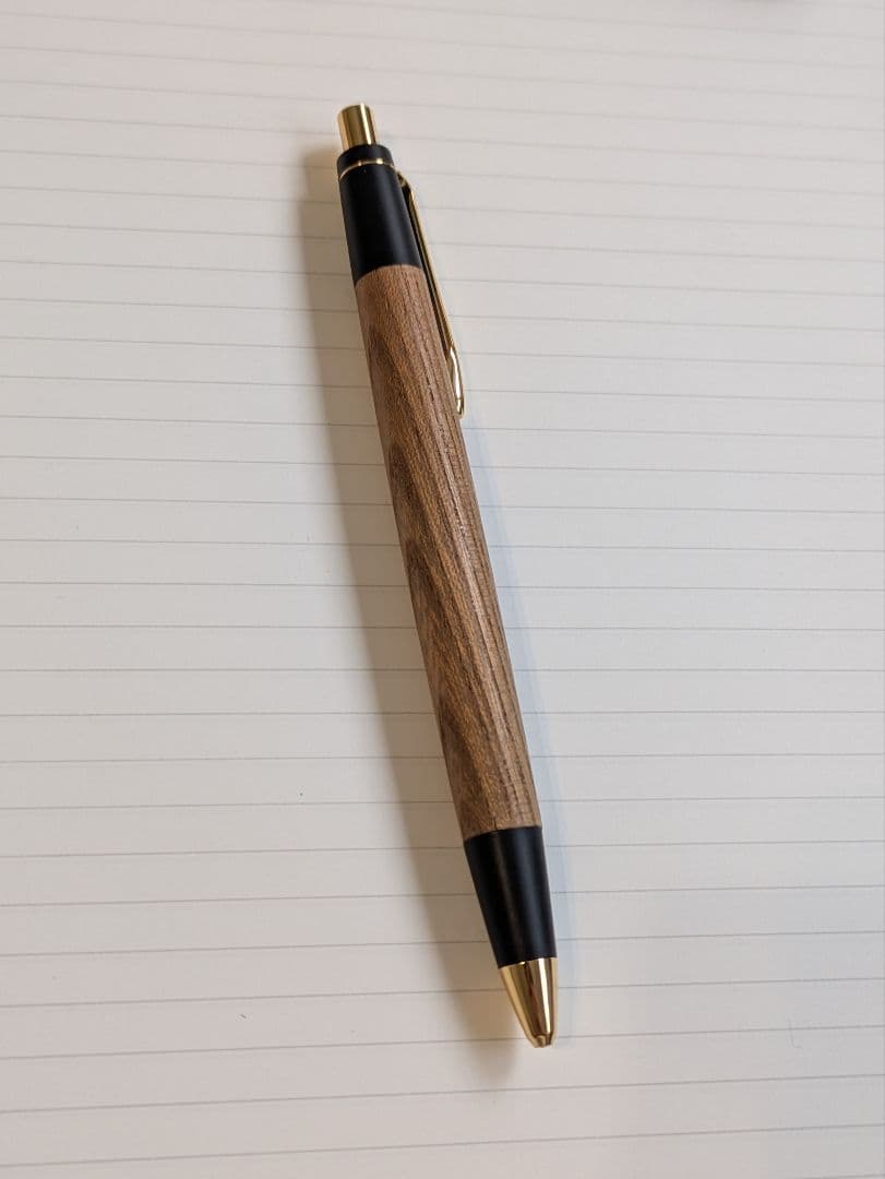 野原工芸　旧型　欅　シャープペンシル