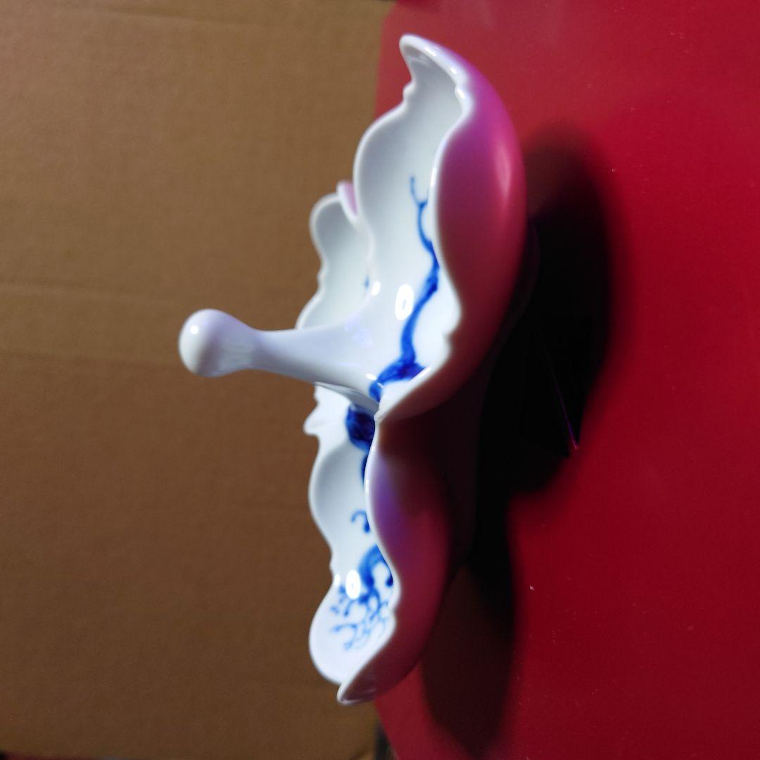 マイセン　ブルーオーキッド ３点盛りプレート