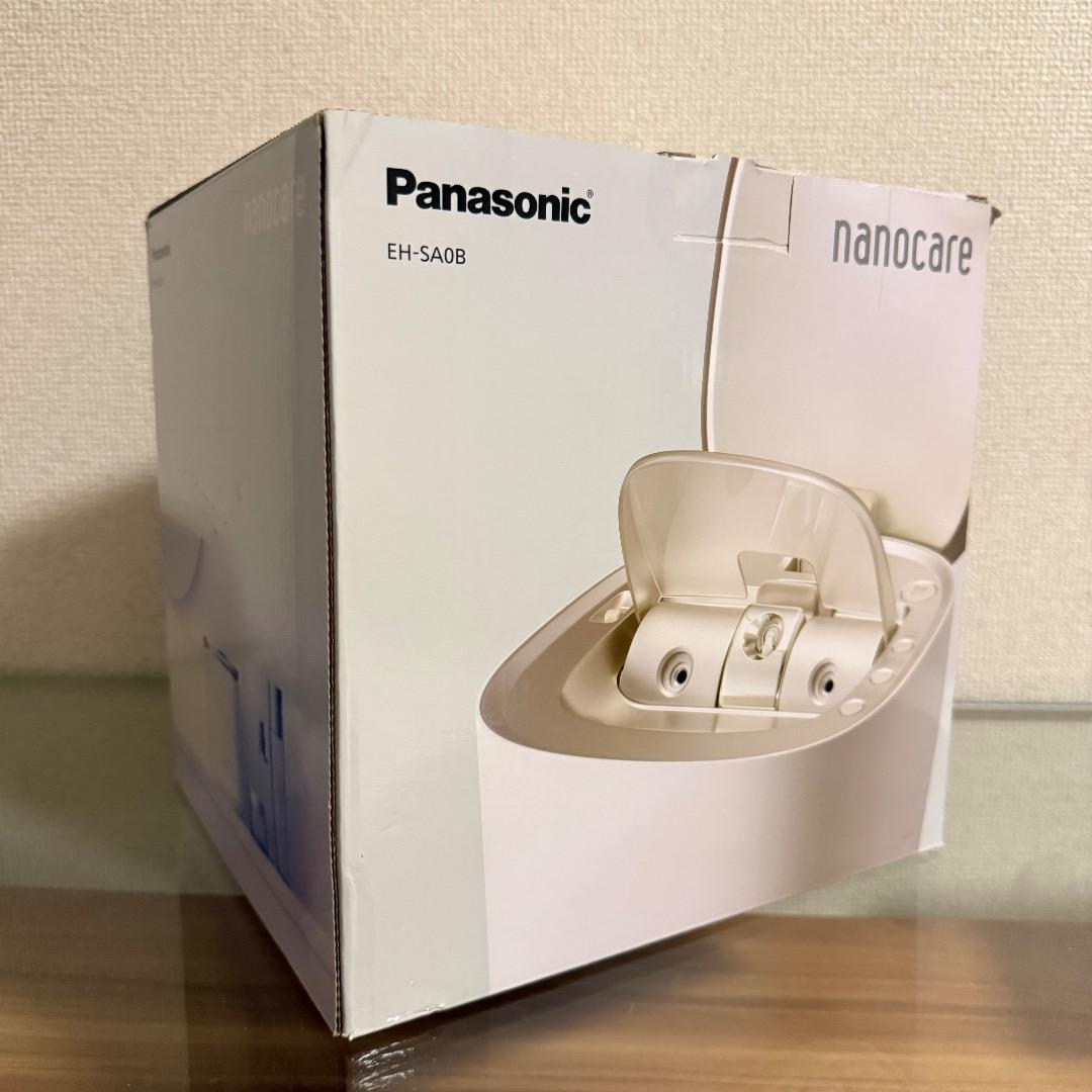新品　未使用品　Panasonic パナソニック スチーマーナノケア　ダブル保湿