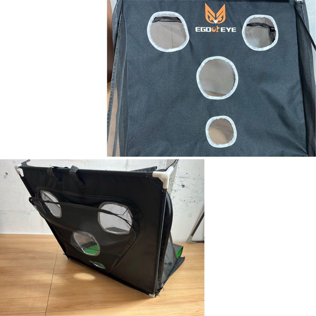 EGOOIEYE パター練習 マット アプローチ練習 ゴルフ練習器具セット