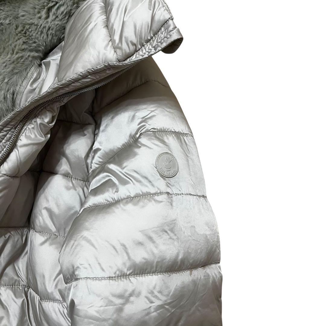 セーブザダック ダウンジャケット リバーシブル　ボア フルジップ