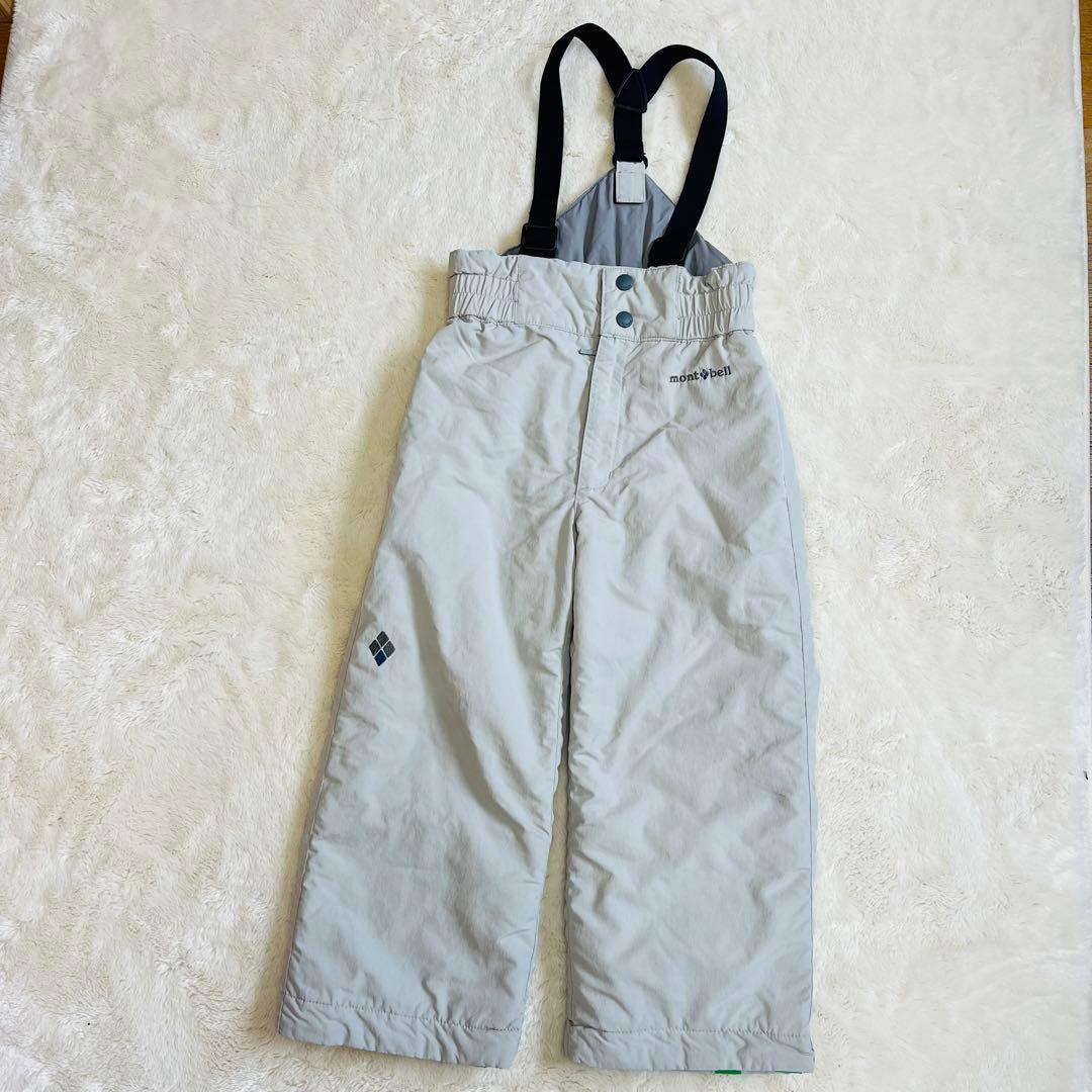 【美品✨】モンベル　mont-bell スキーウェア上下セット120 110 赤