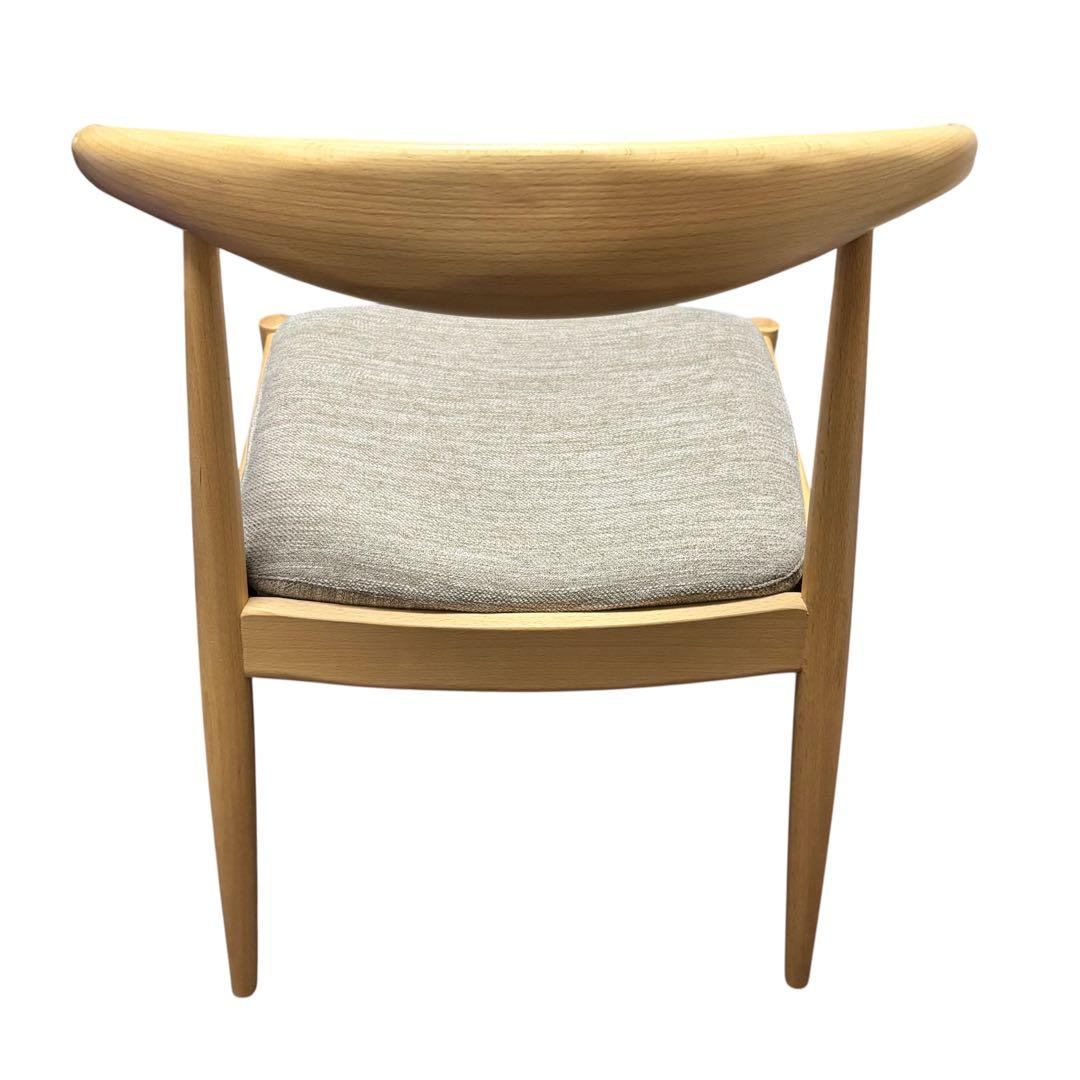 美品 ニトリ ダイニングチェア NコレクションC-01 アームチェア 1脚 2