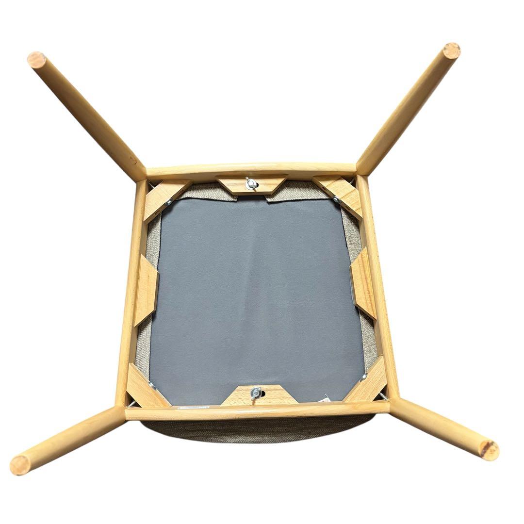 美品 ニトリ ダイニングチェア NコレクションC-01 アームチェア 1脚 2