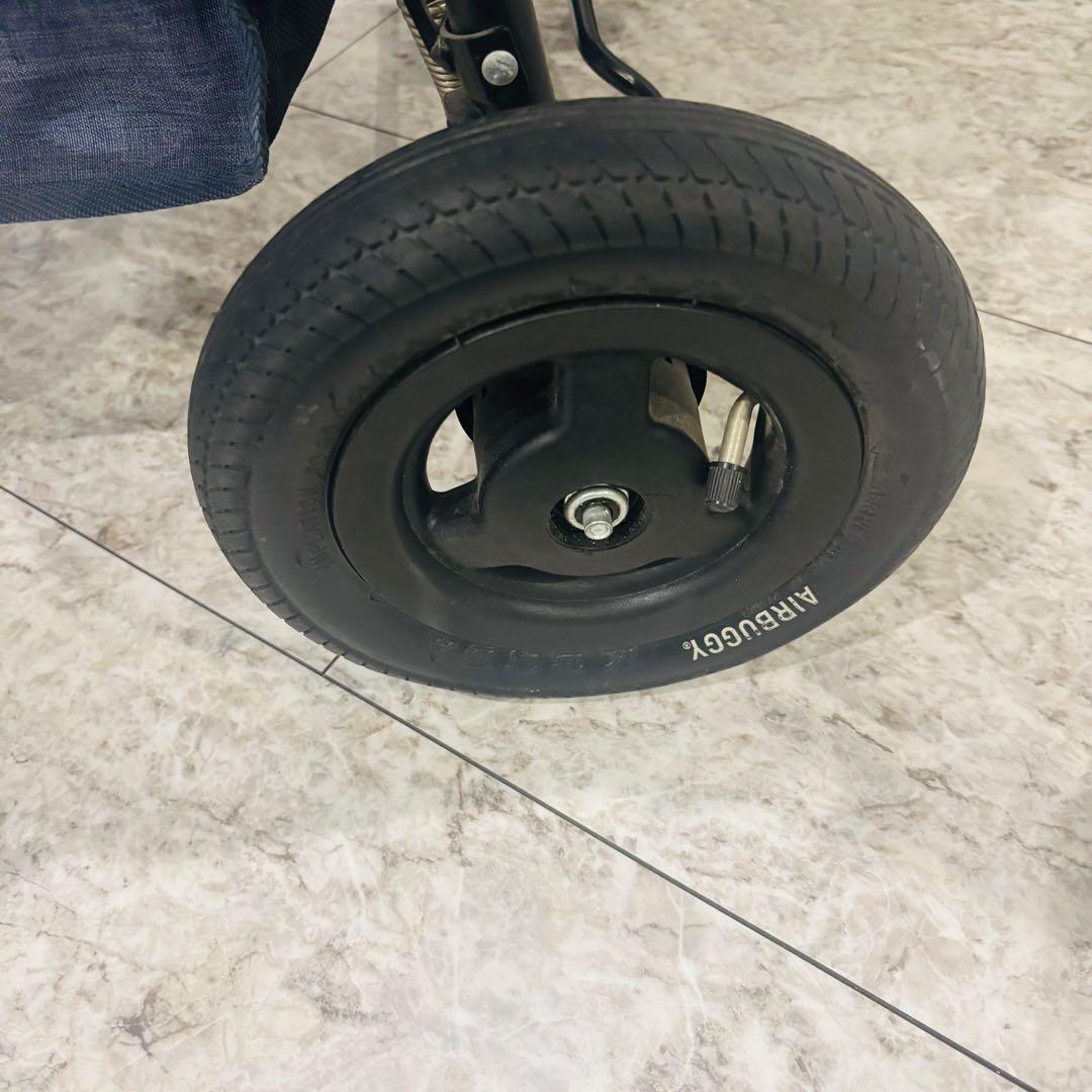 AirBuggy エアバギー ココダブル フロムバース ベビーカー アースブルー