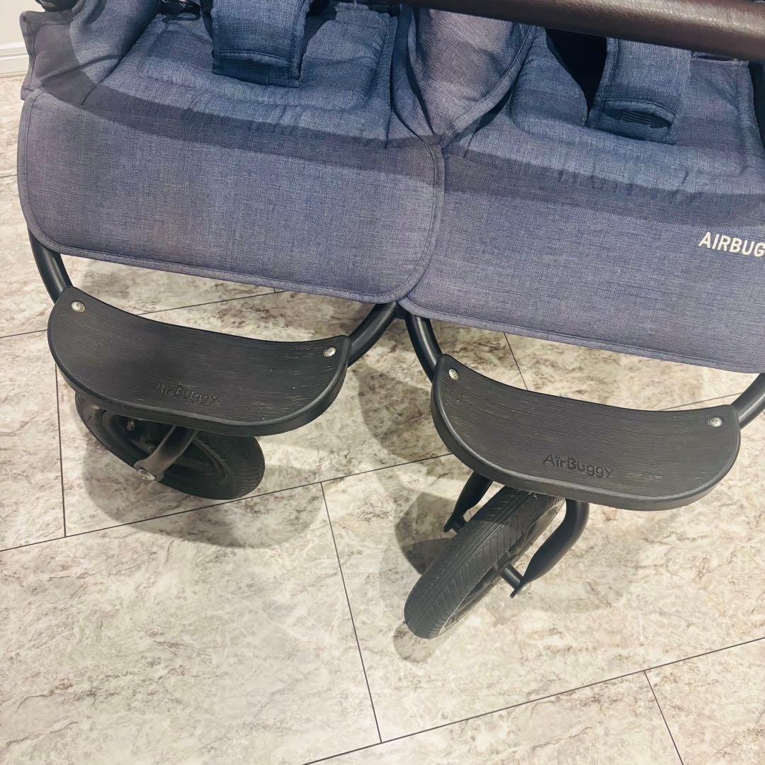 AirBuggy エアバギー ココダブル フロムバース ベビーカー アースブルー