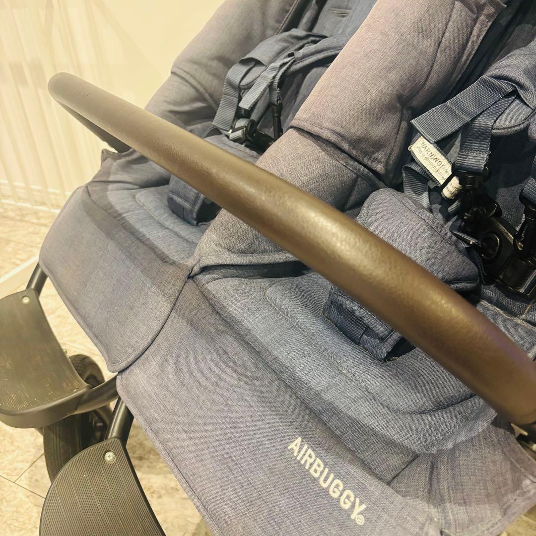 AirBuggy エアバギー ココダブル フロムバース ベビーカー アースブルー