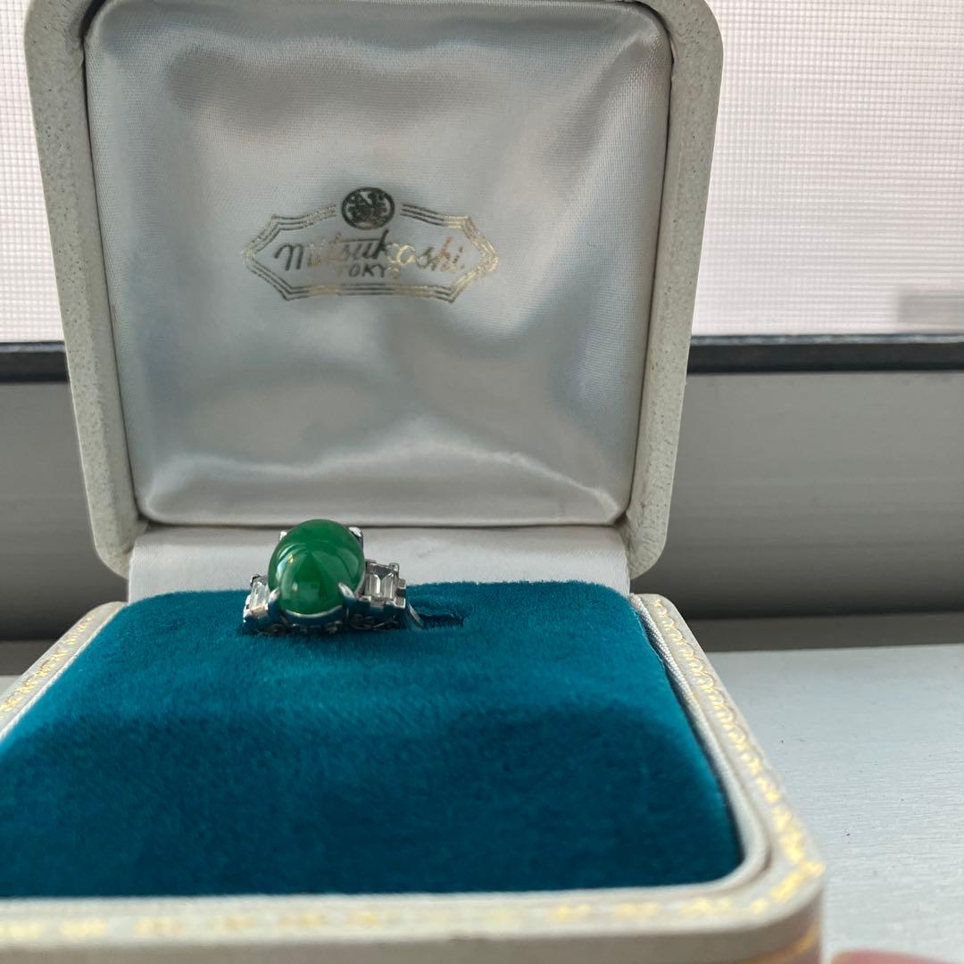 蜜*様 三越　翡翠指輪