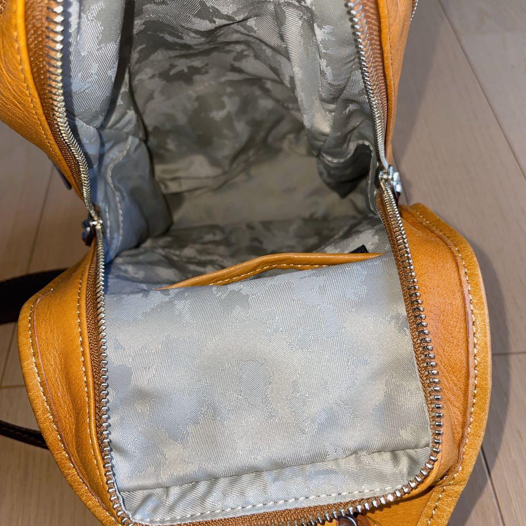 アニアリ Aniaryボディバッグ 01-07004 中古 キャメル