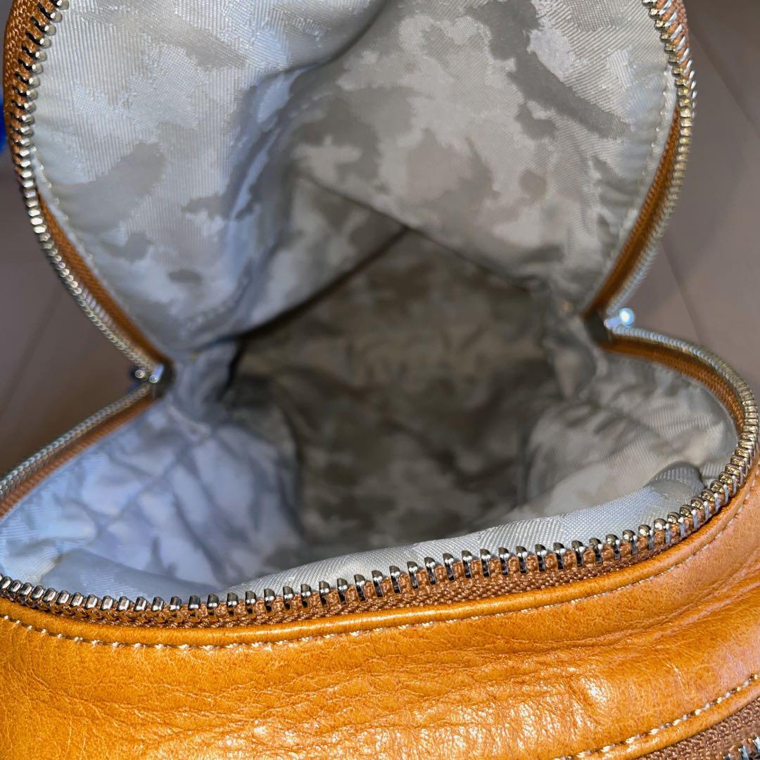 アニアリ Aniaryボディバッグ 01-07004 中古 キャメル