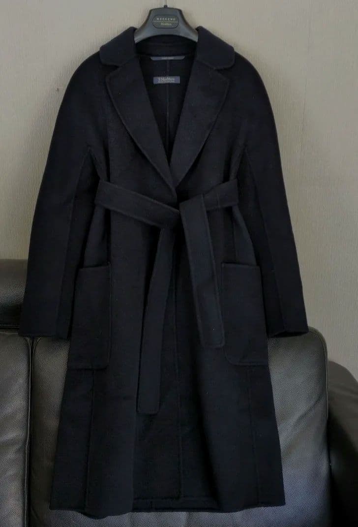 Max Mara クチートアマーノダブルフェイスカシミアロングコート