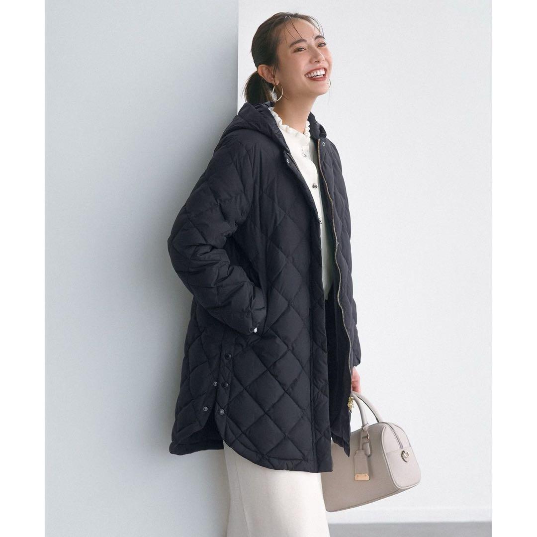 UNFILO軽量で暖かいTAIONコラボ 2WAY キルティングダウン