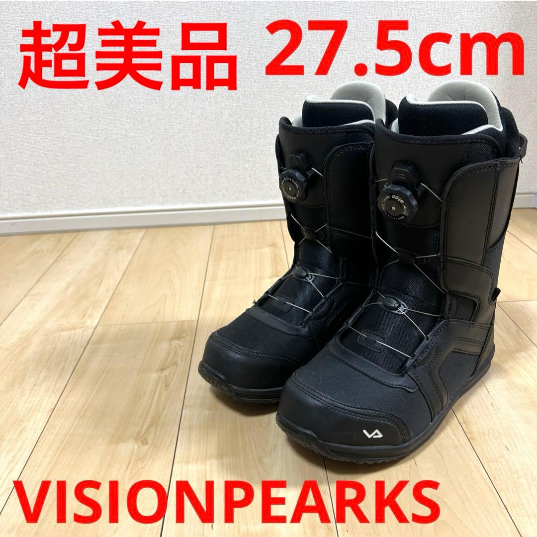 【超美品_即日発送】スノボブーツ　VISIONPEARKS 27.5cm
