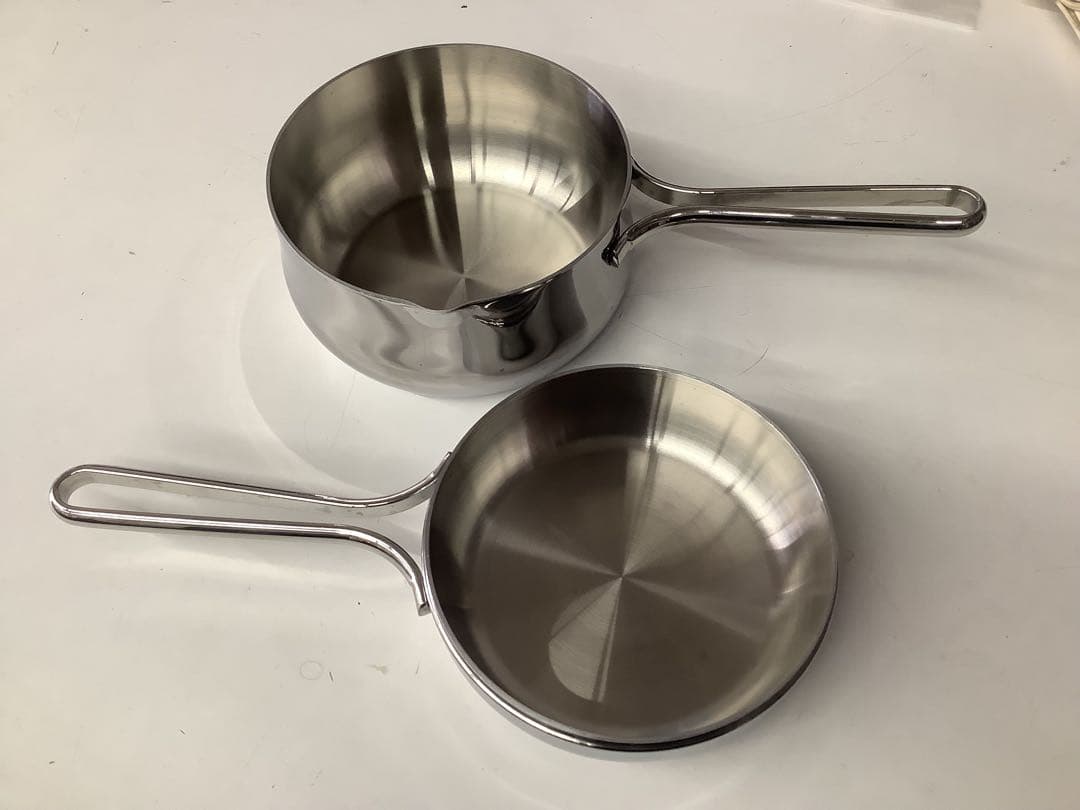 ヨシノクラフト　ステンレス片手鍋16cm