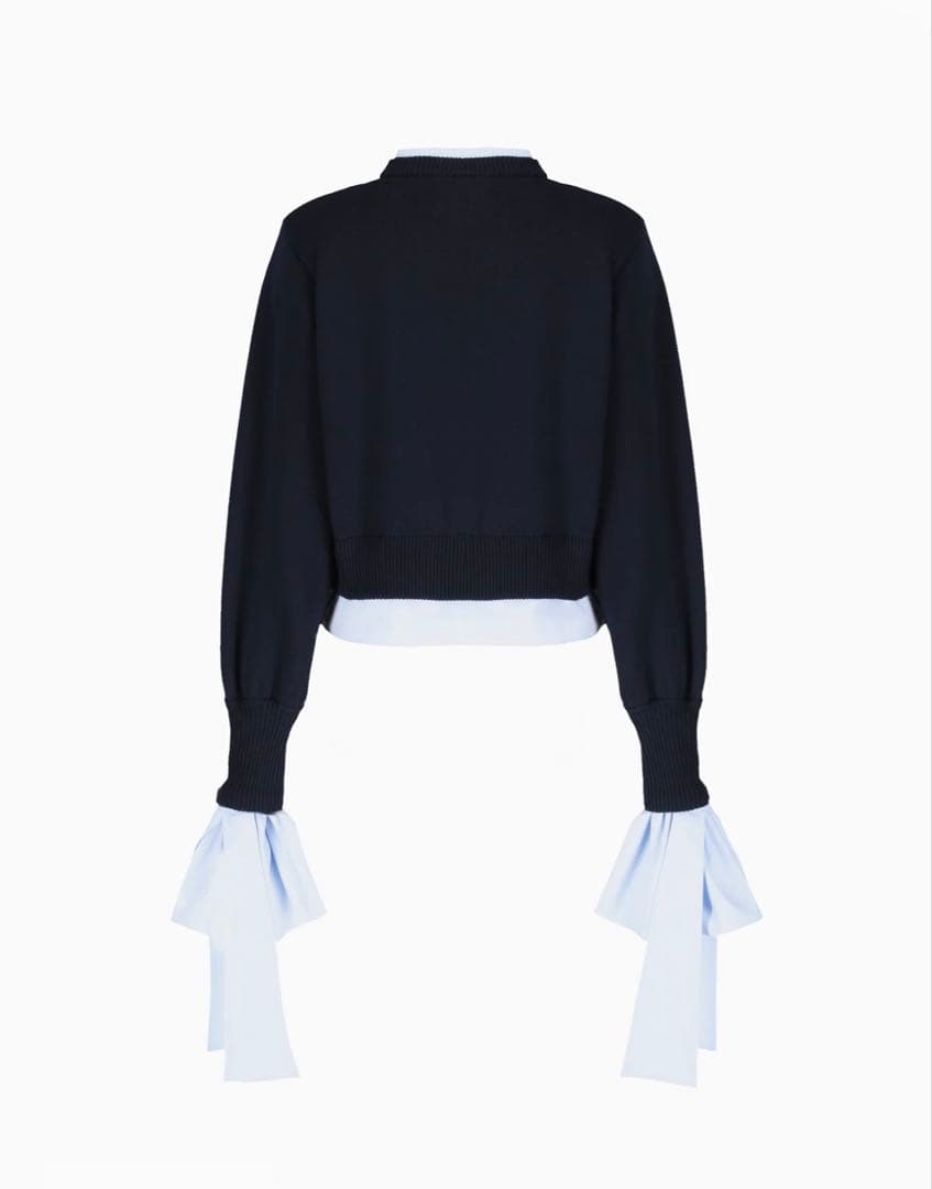 Bibiy ANGELIQUE KNIT ネイビー 新品 タグ付き 公式完売品