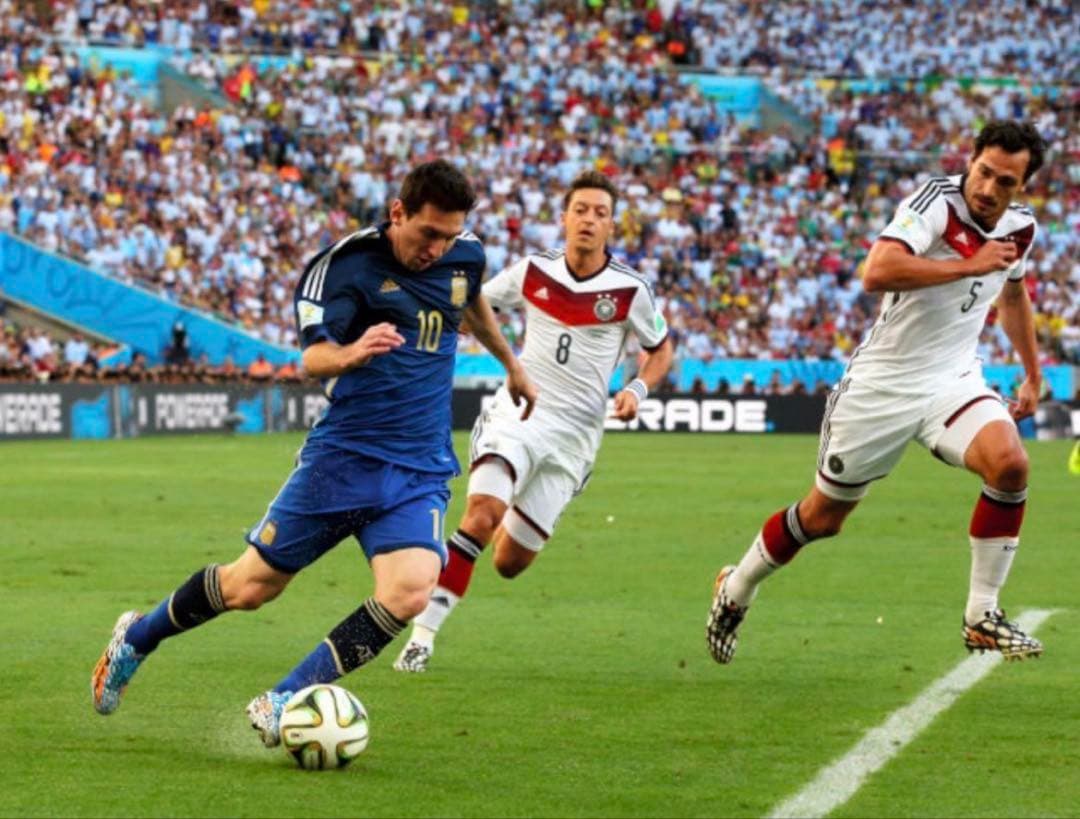 W杯2014 アルゼンチン代表 リオネル・メッシ アウェイ レプリカユニフォーム