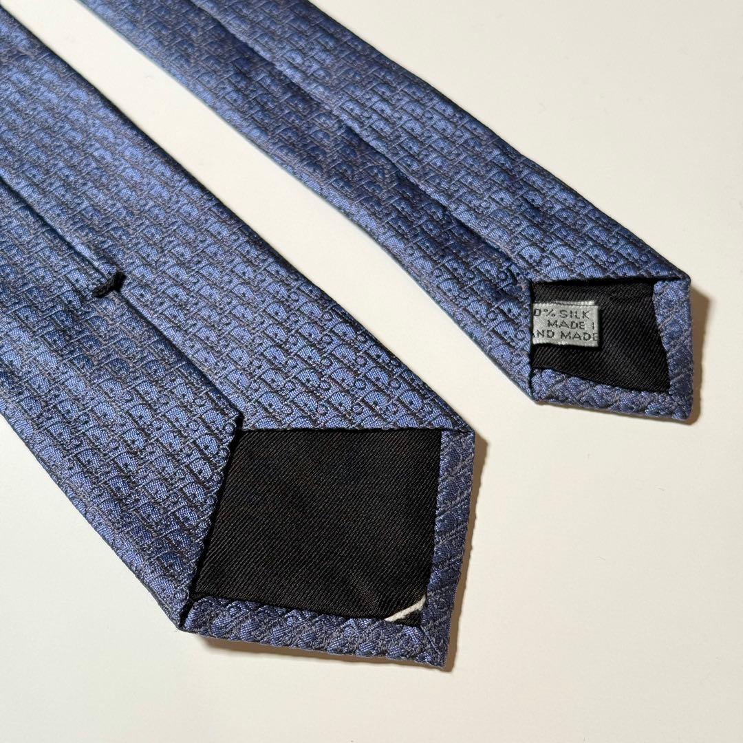 【未使用】 Dior ディオール トロッター オブリーク ネクタイ ナロータイ