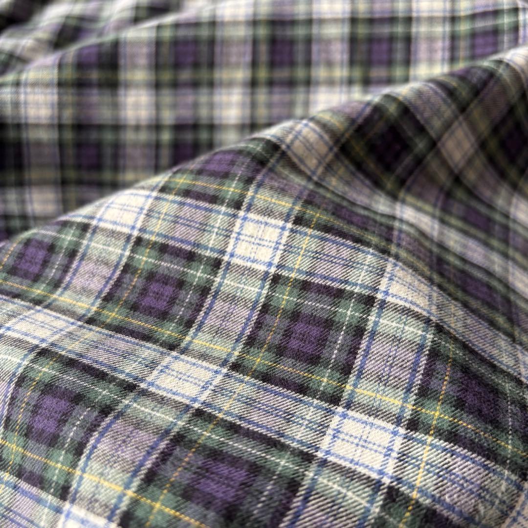 [名作] 90s POLO by RL 2way コットンスイングトップ 茄子紺