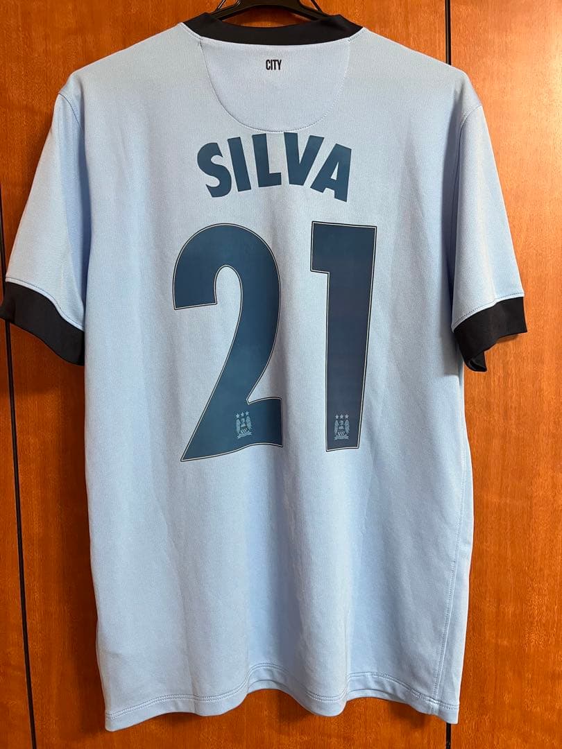 ダビドシルバ　ユニフォーム　マンチェスターシティ 14/15
