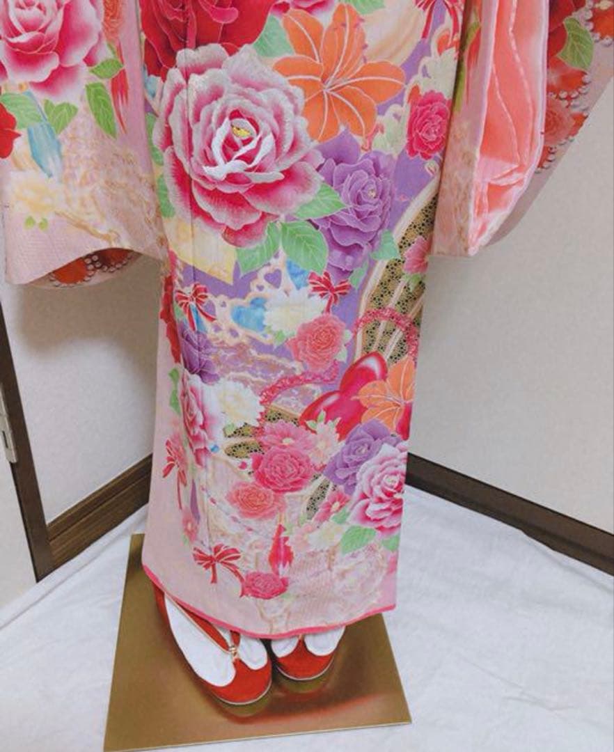 七五三7歳着物セット。