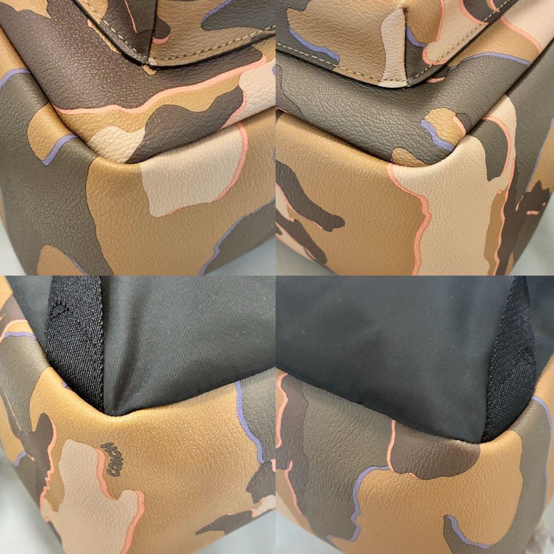 【新品同様/カード付】コーチ F31452 ミディアム チャーリー リュック