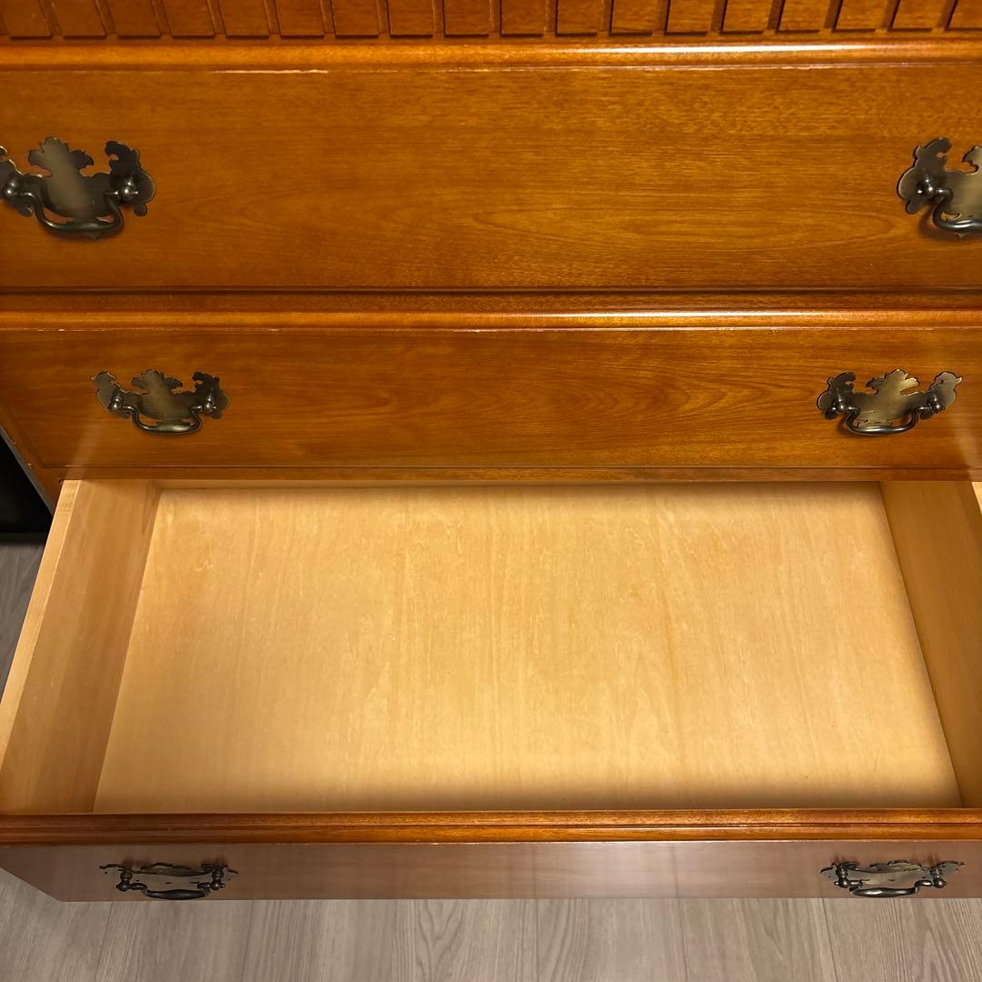 ダニエル社製チェストセブンDX、整理タンス、クラシック家具