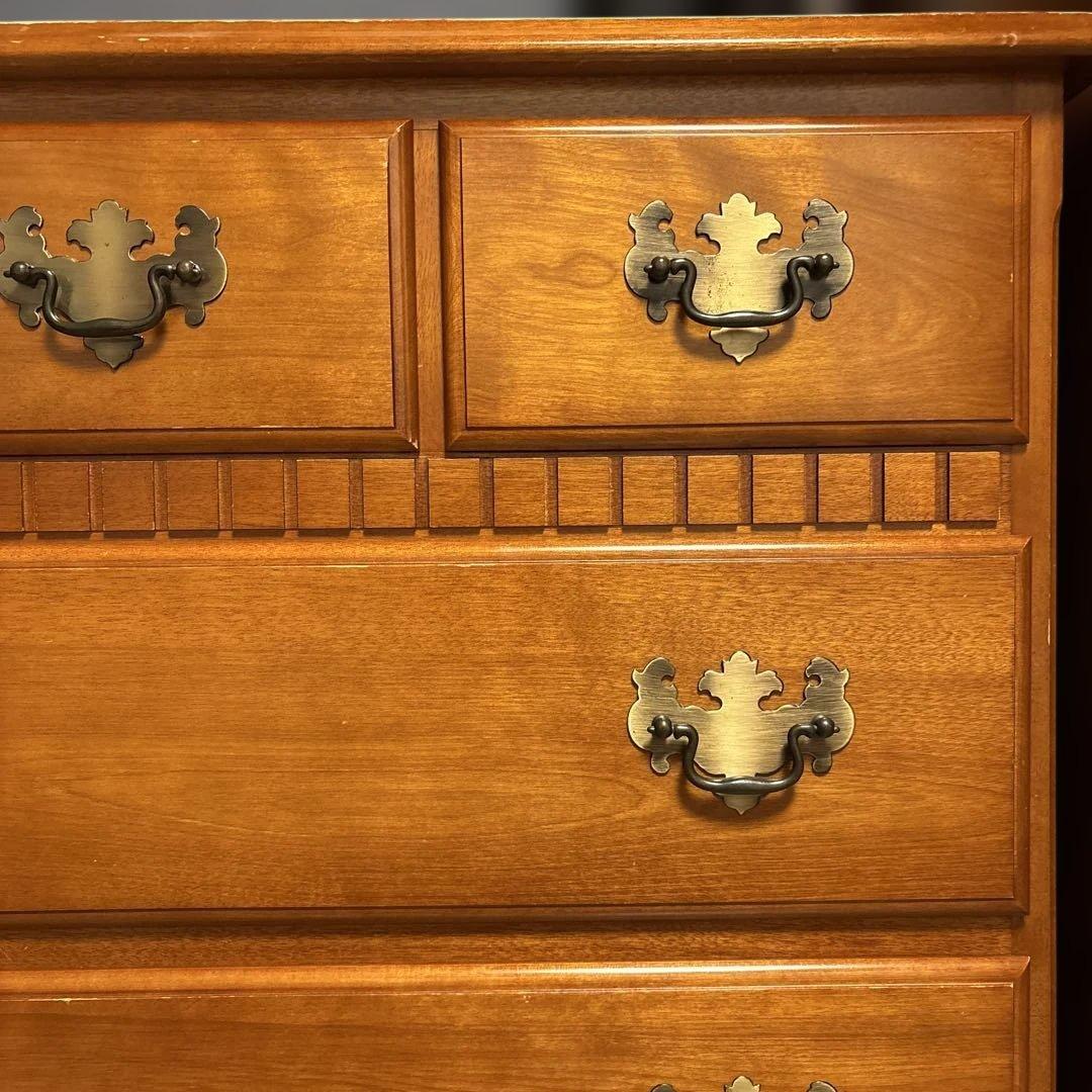 ダニエル社製チェストセブンDX、整理タンス、クラシック家具