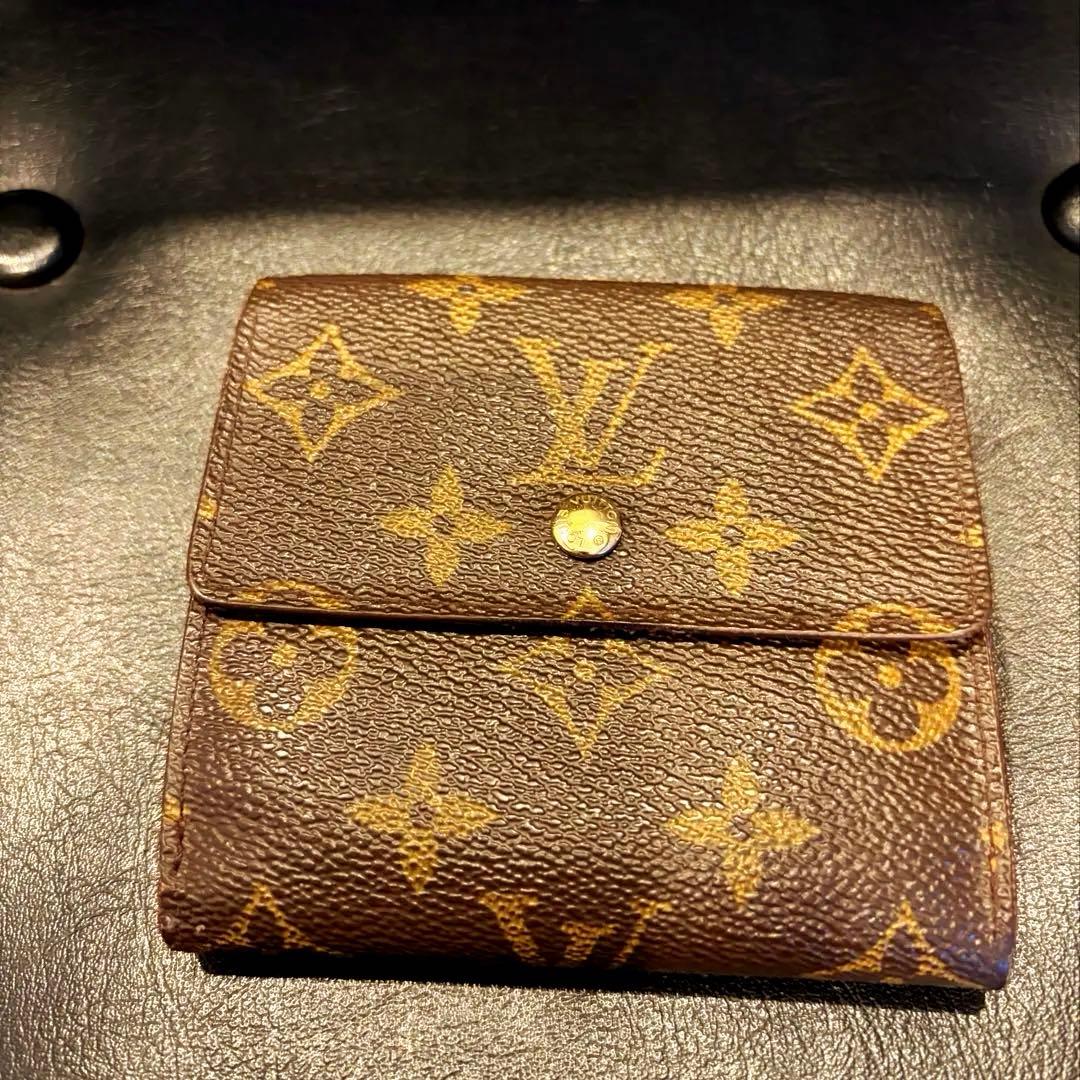 美品　LOUIS VUITTON ルイヴィトン 三つ折り財布 モノグラム