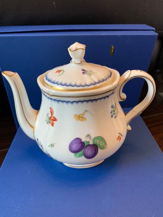 リチャードジノリ　イタリアンフルーツ ティーポット