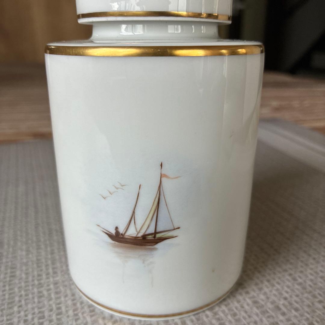 フュルステンベルク FURSTENBERG 希少 手描きティーキャニスター