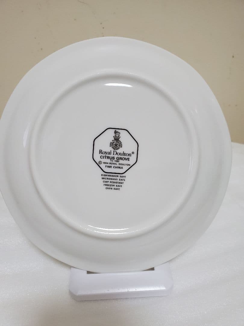 ロイヤルドルトン、フルーツ柄 グレープ柄食器5点セット