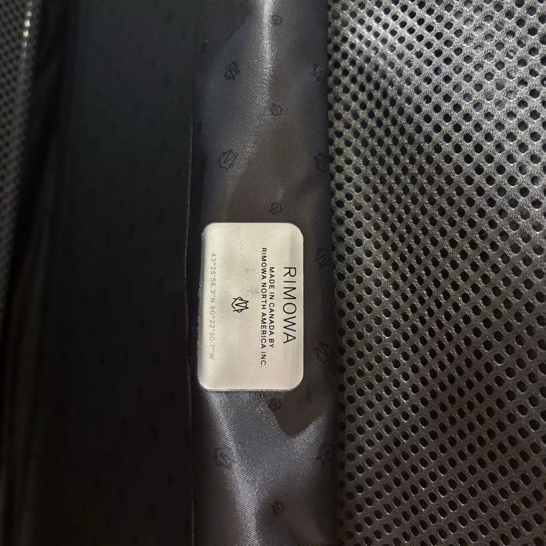 生涯保証　RIMOWA Essential Trunk Plus キャリケース