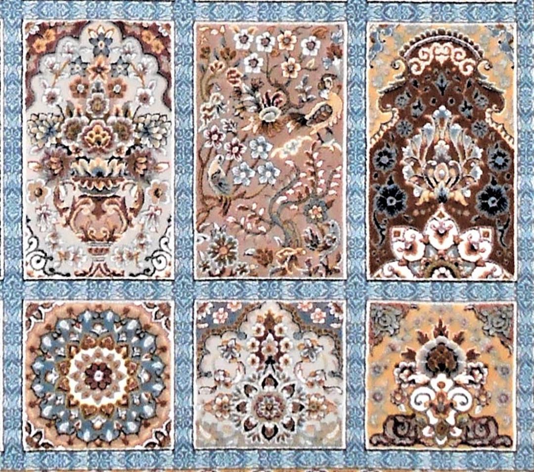 225万ノット！超高密度織 絨毯！本場 イラン産200×250cm‐202021