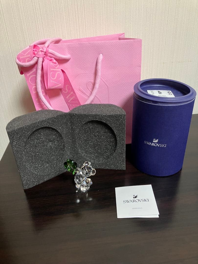 スワロフスキー ラッキーチャーム クマ　Krisベア Lucky Charm