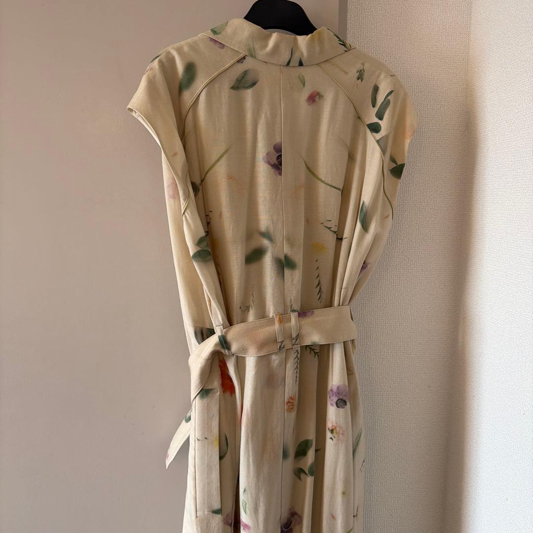 AKIRANAKA 花柄シャツドレス サイズ1