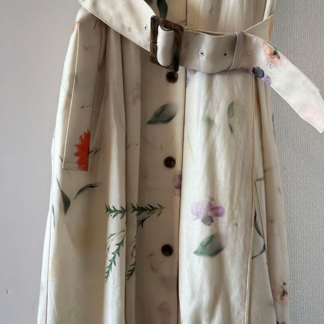 AKIRANAKA 花柄シャツドレス サイズ1