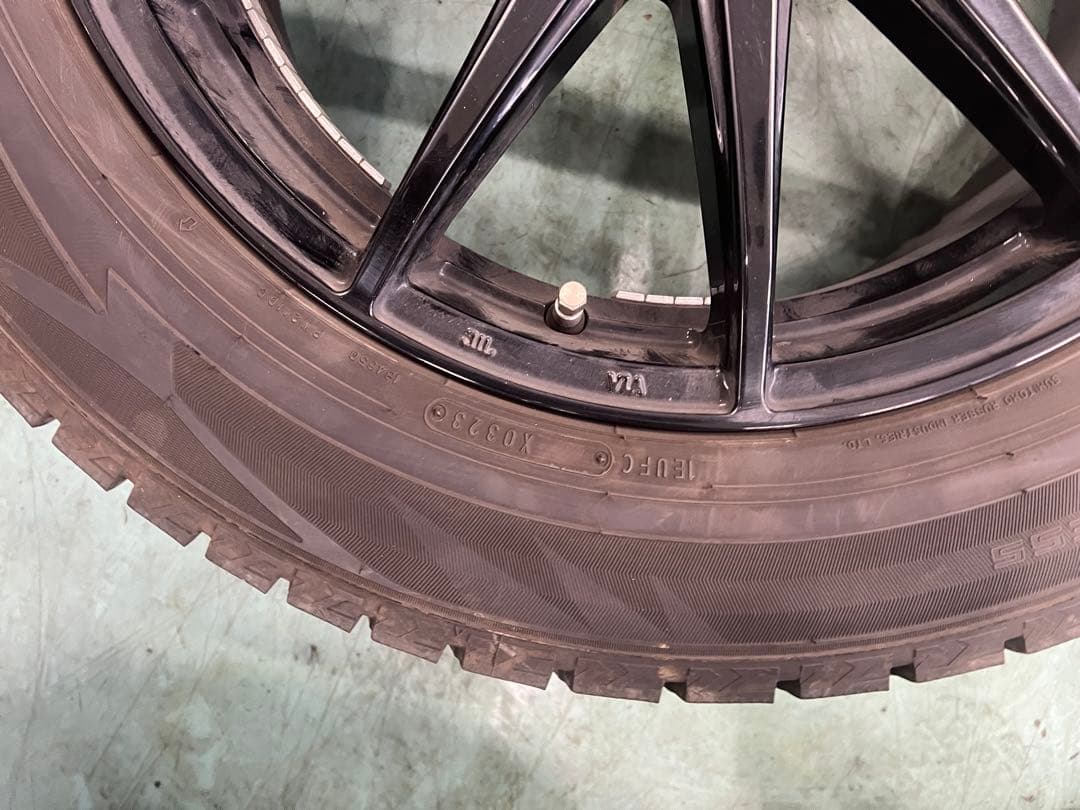 ダンロップ 225/60R17 17インチホイールスタッドレスタイヤセット4本