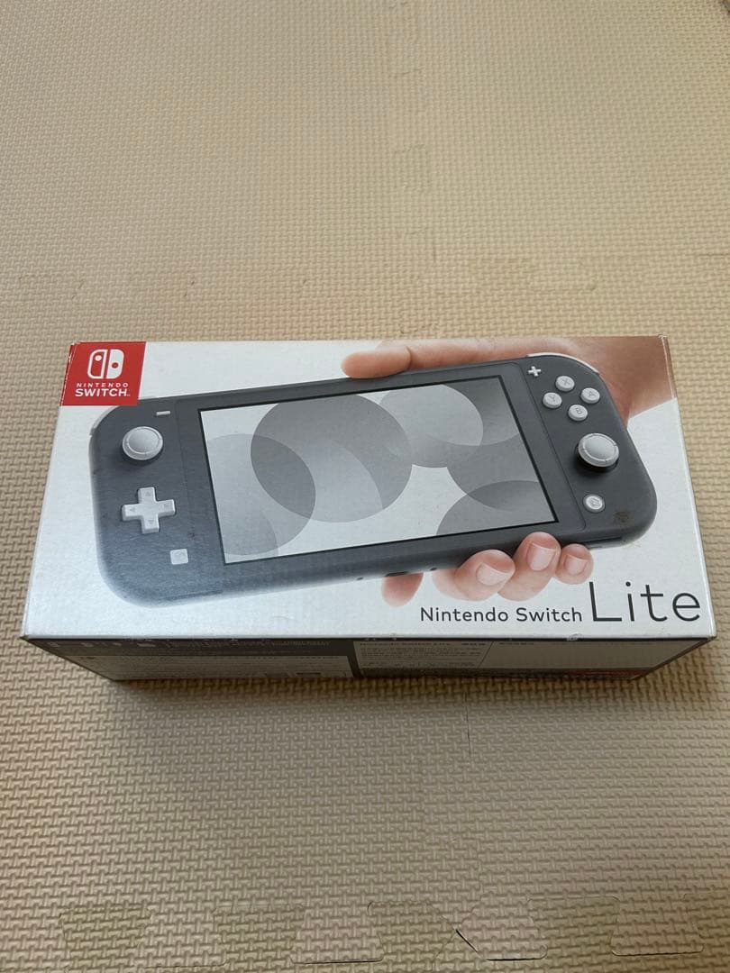 Nintendo Switch Lite グレー 未使用品に近い
