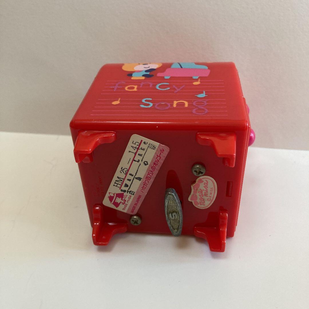 【レア】昭和レトロ　ハセガワ百万人のオルゴール　ROSE MISA ファンシー