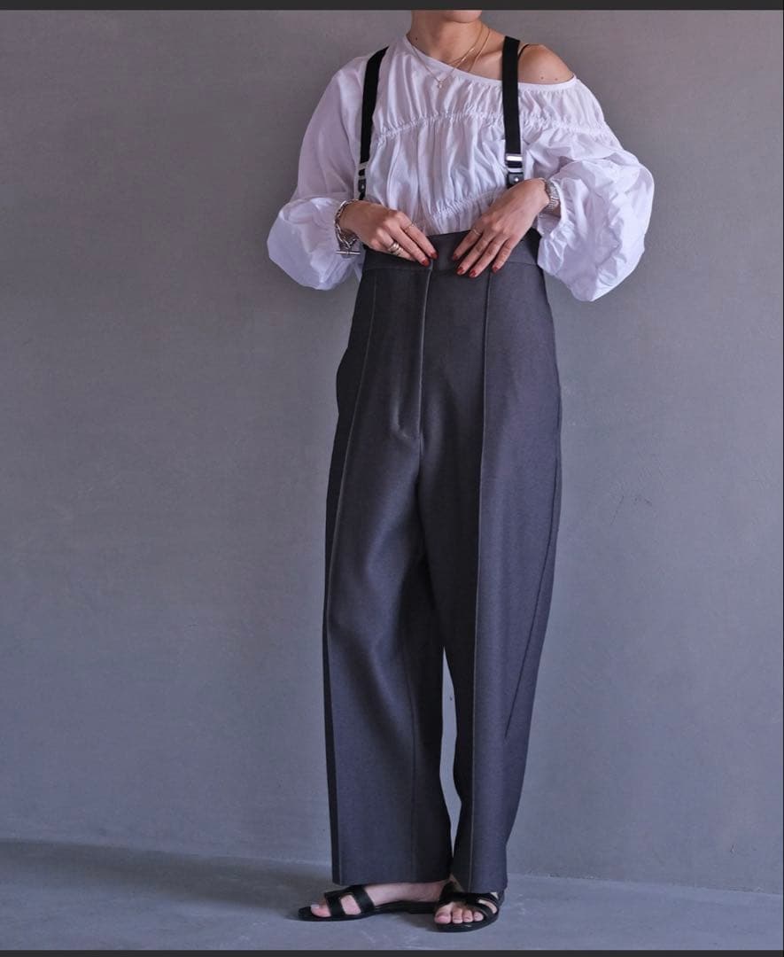 AKTEストラップワイドパンツtodayfulイエナzaraKBF louren