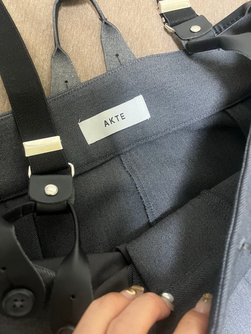 AKTEストラップワイドパンツtodayfulイエナzaraKBF louren