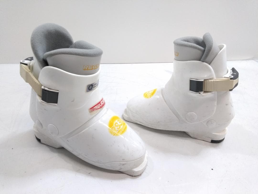 キッズジュニアスキー4点セット カザマ 100cm ブーツ 22cm ◇