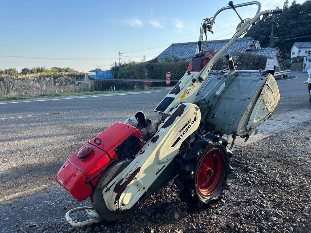宮崎　ヤンマー　耕運機 ディーゼル　5馬力 YC50 耕耘機 管理機